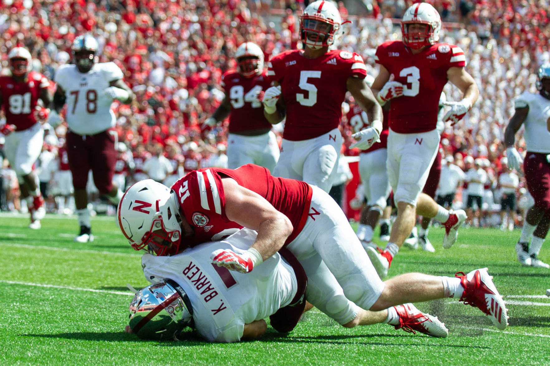 Troy vs. Nebraska, 9/15/18